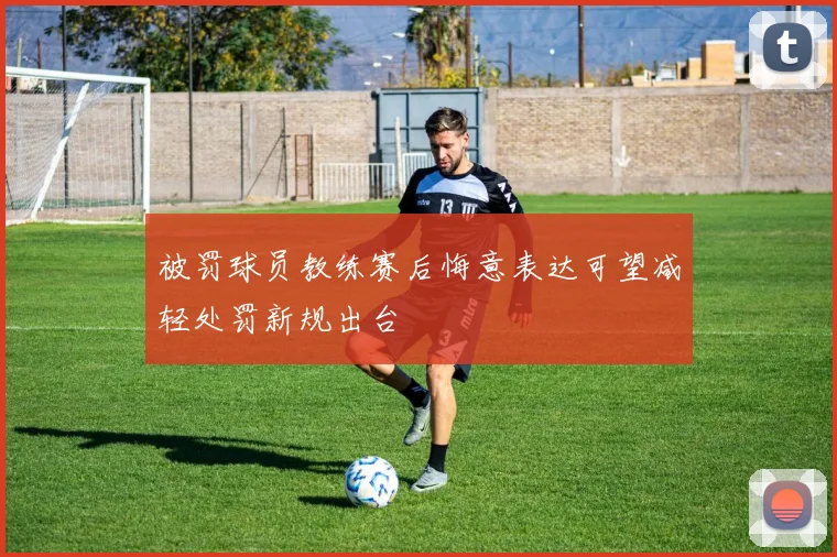被罚球员教练赛后悔意表达可望减轻处罚新规出台
